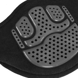 Hebilla corta de cincha abdominal Acavallo Gel & PVC Negro Hebilla corta de cincha abdominal Acavallo Gel & PVC Negro