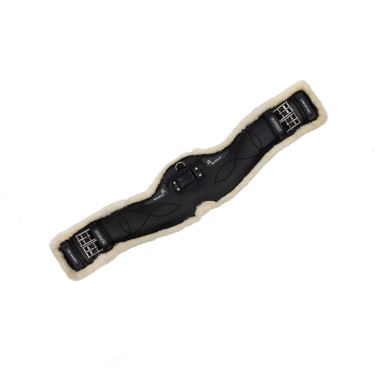 Cinchuelo corto de gel y PVC con hebillas de acero inoxidable y lana ecológica Acavallo Cinchuelo corto de gel y PVC con hebillas de acero inoxidable y lana ecológica Acavallo