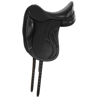 Silla de doma de faldón único de cuero Lusiana Equestro Silla de doma de faldón único de cuero Lusiana Equestro