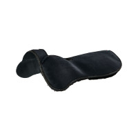 Amortisseur suede full mouton Acavallo Negro / negro