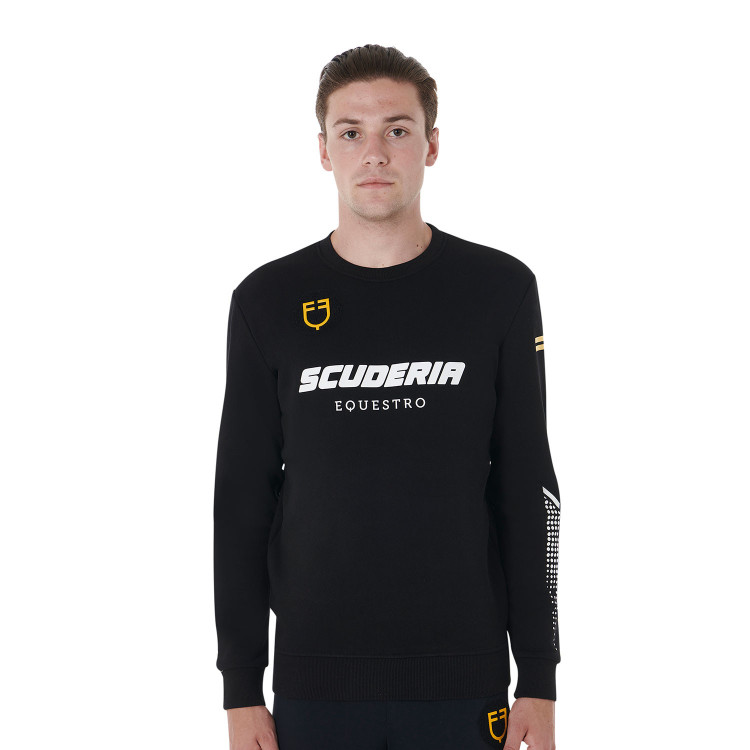 Sudadera de cuello redondo para hombre colección Scuderia Equestro