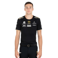 Camiseta de entrenamiento GP para hombre en tejido técnico con multi-logo Equestro