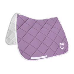 Alfombra de adiestramiento de tejido técnico con logotipo GP Equestro Lila / blanco Violeta
