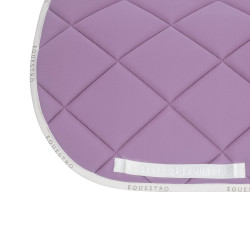 Alfombra de adiestramiento de tejido técnico con logotipo GP Equestro Lila / blanco Violeta