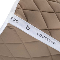 Alfombra de adiestramiento de tejido técnico con logotipo bordado White Line Equestro Nuez Marrón Alfombra de adiestramiento de tejido técnico con logotipo bordado White Line Equestro Nuez Marrón