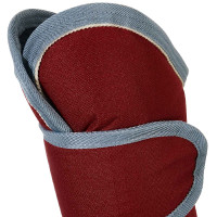 Juego de protección de transporte con protector de cola Equestro Negro Juego de protección de transporte con protector de cola Equestro Negro