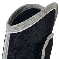 Juego de protección de transporte con protector de cola Equestro Negro Juego de protección de transporte con protector de cola Equestro Negro