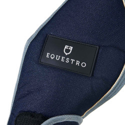 Juego de protección de transporte con protector de cola Equestro Marino Azul marino