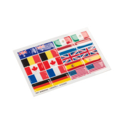 Set de pegatinas para estribos Opera Acavallo Bandera 1 Set de pegatinas para estribos Opera Acavallo Bandera 1