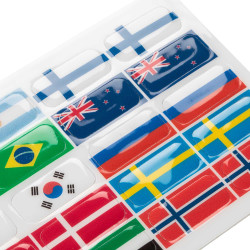 Set de pegatinas para estribos Opera Acavallo Bandera 2 Motifs