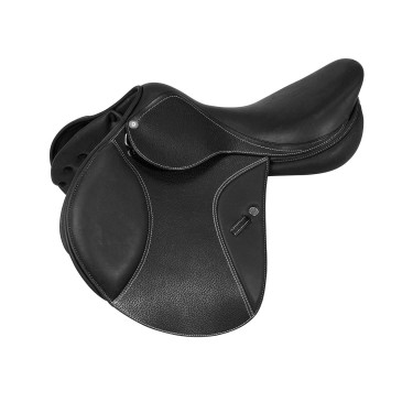 Silla de salto KC Race 2.6 Professional con armazón de carbono y kevlar Acavallo Silla de salto KC Race 2.6 Professional con armazón de carbono y kevlar Acavallo