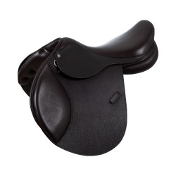 Silla de salto de cuero francés martillado Supreme Evolution Equestro