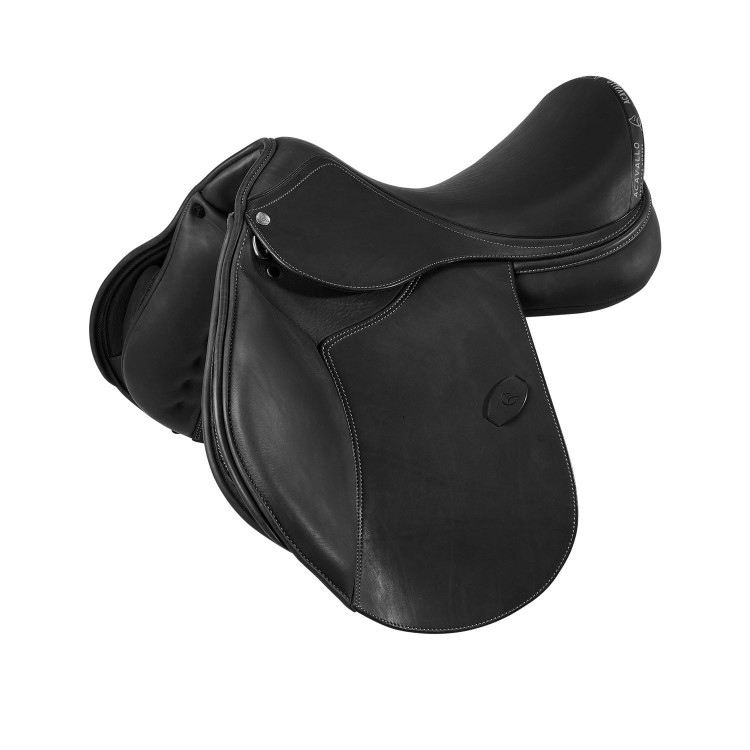Silla mixta Bernini con paneles de lana Acavallo