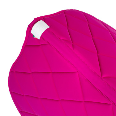 Almohadilla de salto Equestro Fucsia / blanco Rosa