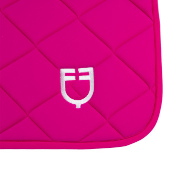 Almohadilla de salto Equestro Fucsia / blanco Rosa