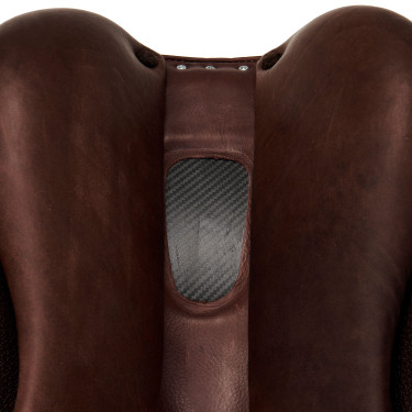 Silla de doma Perugino con tacos pequeños Acavallo Marrón oscuro Marr&amp;amp;amp;oacute;n