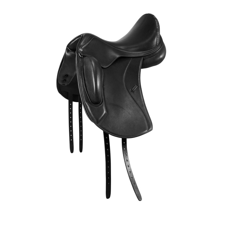 Silla de doma Leonardo con paneles de lana Acavallo