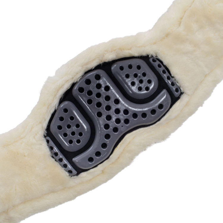 Cinchuelo corto de gel y PVC con hebillas de acero inoxidable y lana ecológica Acavallo Cinchuelo corto de gel y PVC con hebillas de acero inoxidable y lana ecológica Acavallo