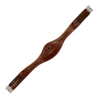 Cinchuelo anatómico de salto en cuero suave Acavallo Coñac Marrón Cinchuelo anatómico de salto en cuero suave Acavallo Coñac Marrón