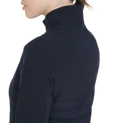 Chaqueta técnica para mujer de tejido perforado Hamar Equestro Marino Azul marino