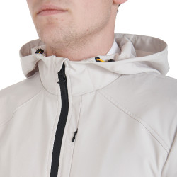 Chaqueta softshell técnica para hombre Equestro Crudo Beige