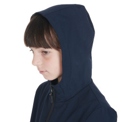 Chaqueta softshell técnica para niños Equestro Marino Azul marino
