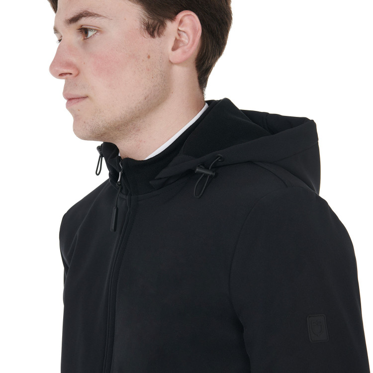 Chaqueta softshell ajustada para hombre con forro polar interior Livigno Equestro Chaqueta softshell ajustada para hombre con forro polar interior Livigno Equestro