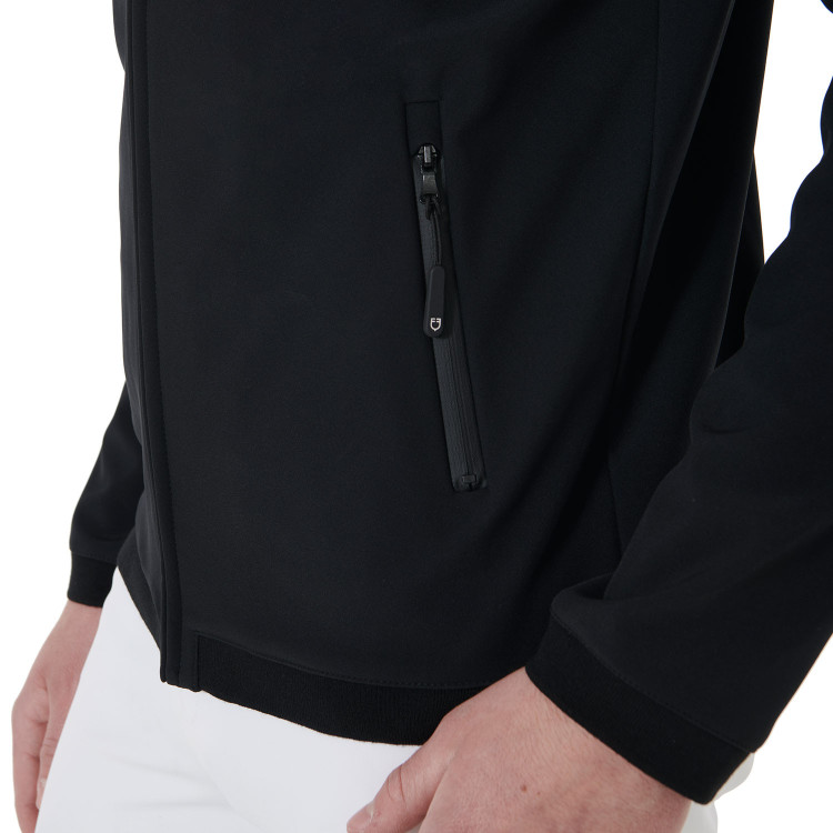 Chaqueta softshell ajustada para hombre con forro polar interior Livigno Equestro Chaqueta softshell ajustada para hombre con forro polar interior Livigno Equestro