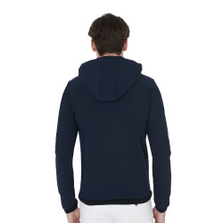 Chaqueta softshell ajustada para hombre con forro polar interior Livigno Equestro Marino Azul marino