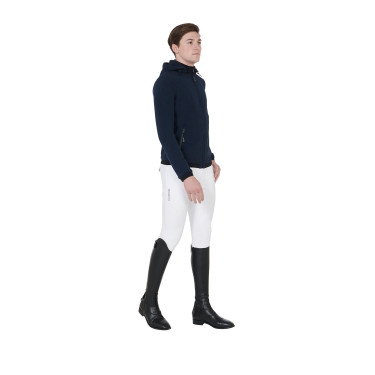 Chaqueta softshell ajustada para hombre con forro polar interior Livigno Equestro Chaqueta softshell ajustada para hombre con forro polar interior Livigno Equestro