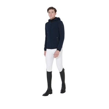 Chaqueta softshell ajustada para hombre con forro polar interior Livigno Equestro Chaqueta softshell ajustada para hombre con forro polar interior Livigno Equestro