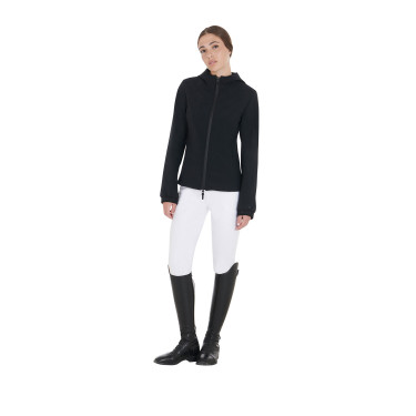 Chaqueta softshell entallada para mujer con bolsillos ocultos Equestro Chaqueta softshell entallada para mujer con bolsillos ocultos Equestro