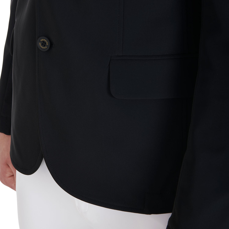 Chaqueta de competición perforada para hombre en tejido técnico Equestro Chaqueta de competición perforada para hombre en tejido técnico Equestro