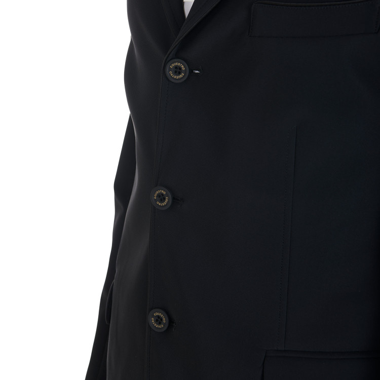 Chaqueta de competición perforada para hombre en tejido técnico Equestro Chaqueta de competición perforada para hombre en tejido técnico Equestro