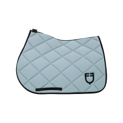 Manta de salto de tejido técnico transpirable edición limitada GP Equestro Cielo / negro Azul