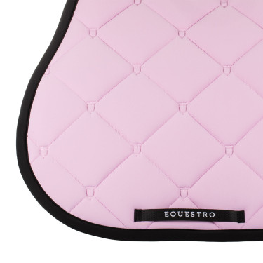 Sudadero de salto en tejido técnico Black Line Edition Equestro Ramo orquídea Rosa