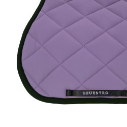 Sudadera para salto en tejido técnico con logotipo bordado Black Line Edition Equestro Dalia violeta