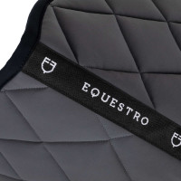 Sudadera para salto en tejido técnico con logotipo bordado Black Line Edition Equestro Asfalto Gris