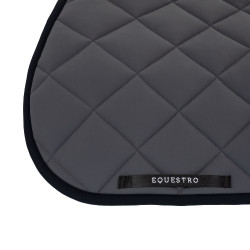 Sudadera para salto en tejido técnico con logotipo bordado Black Line Edition Equestro Asfalto Gris