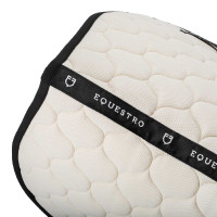 Manta de salto de tela de malla Black Line Edition Equestro Crema quemada Beige Manta de salto de tela de malla Black Line Edition Equestro Crema quemada Beige