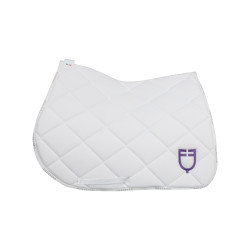Sudadero de salto con logo multicolor GP Equestro Blanco / blanco / dalia violeta