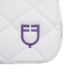 Sudadero de salto con logo multicolor GP Equestro Blanco / blanco / dalia violeta