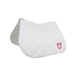 Sudadero de salto con logo multicolor GP Equestro Blanco / blanco / rojo amapola