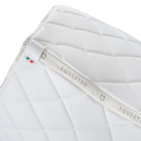 Sudadero de salto con logo multicolor GP Equestro Blanco / blanco / rojo amapola