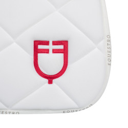 Sudadero de salto con logo multicolor GP Equestro Blanco / blanco / rojo amapola