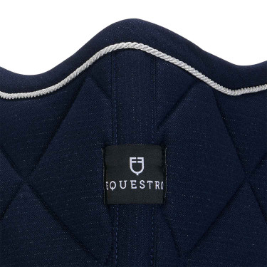 Sudadera de salto para poni Diamond en algodón con ribetes Equestro Marino Azul marino Sudadera de salto para poni Diamond en algodón con ribetes Equestro Marino Azul marino