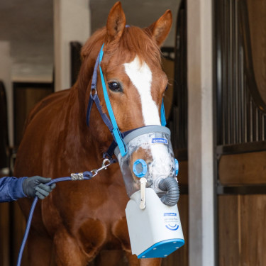 Inhalador ultrasónico inalámbrico para caballos AirOne Flex Hippomed Inhalador ultrasónico inalámbrico para caballos AirOne Flex Hippomed