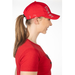 Gorra Derby HKM Magenta Rosa