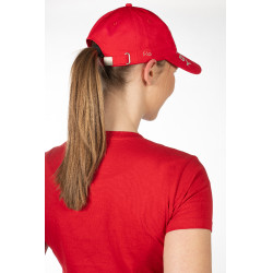 Gorra Derby HKM Magenta Rosa