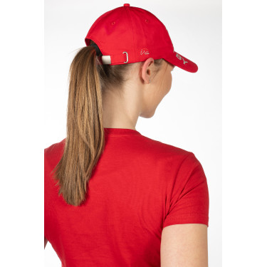 Gorra Derby HKM Magenta Rosa